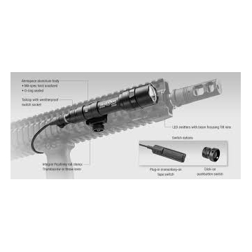Zbraňová svítilna LED SUREFIRE M600 ULTRA SCOUT (500lm)