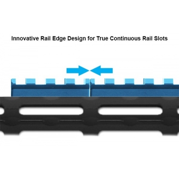 Montážní lišta UTG (Picatinny/Weaver) M-LOK, 8 drážek, černý 