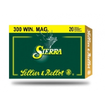 Náboj 300 WIN. MAG. - SBT 12,96 g (200 grs) Sellier & Bellot (20KS)