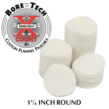 Bavlněné BoreTech vytěráky X-Count B .308-.338 1000ks