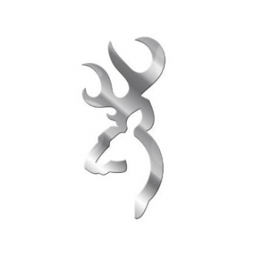 Emblém BROWNING (stříbrný-metalický) 2ks